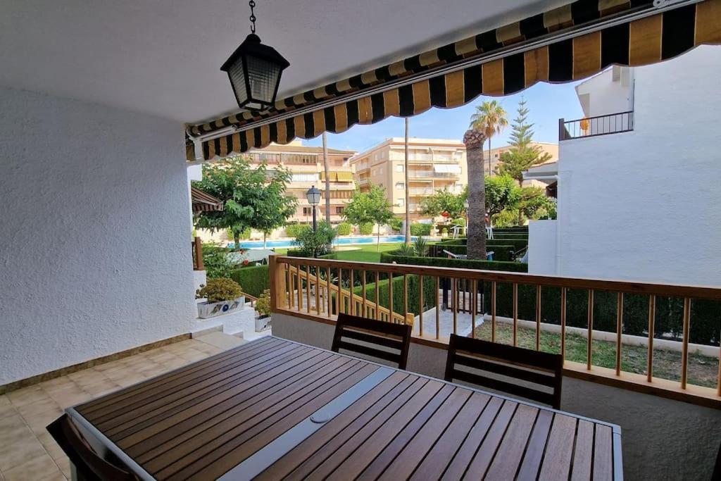 Bungalow Con Jardin Y Piscina Cerca De La Playa Oropesa del Mar Exteriör bild